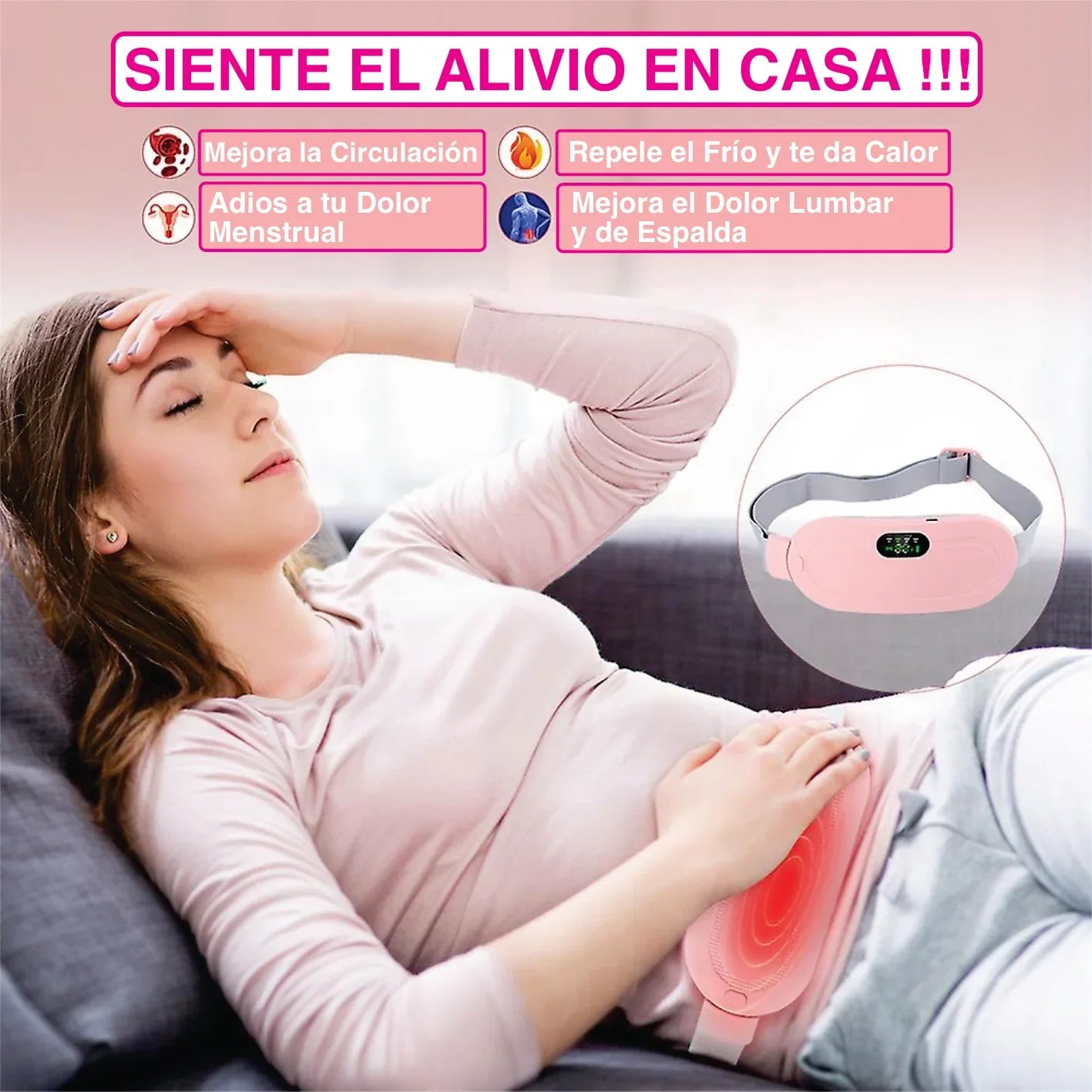 ELIMINADOR DE CÓLICOS MENSTRUALES